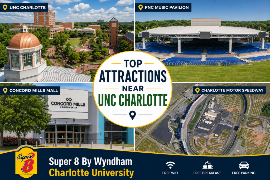 Top Attractions Near UNC Charlotte